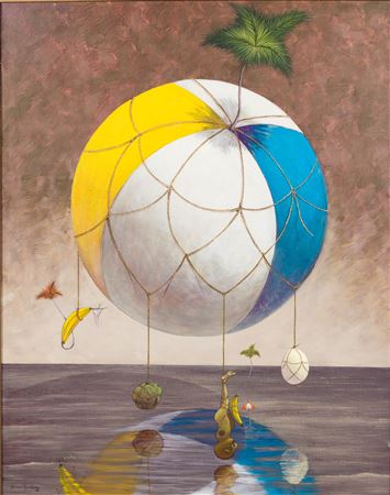 Sample artwork by Ulises Bretana Hevia (Born 1957), known for paintings - View similar artists and auction records