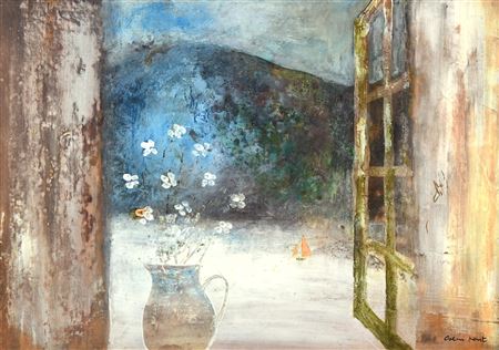 AT THE WINDOW