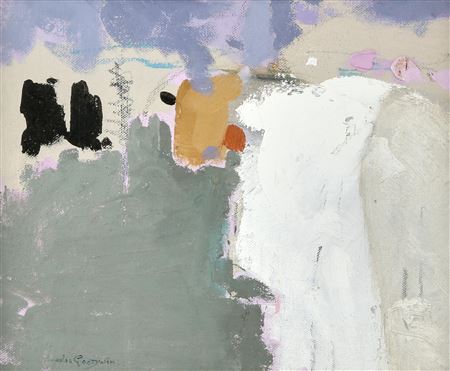Sample artwork by Leslie Goodwin (Born 1929), known for painting - View similar artists and auction records