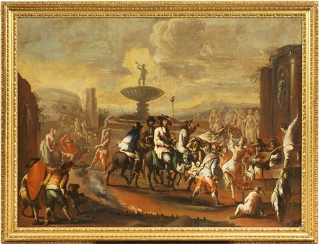 Palio of the mules: the departure and Palio of the mules: the race (2)