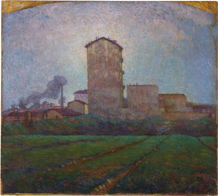 The first houses of the city