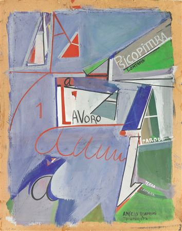 Psychopaintingwork, (1916) by Angelo Rognoni - Auction record, sale price, and art valuation. Compare with similar artists and explore comparable artworks.