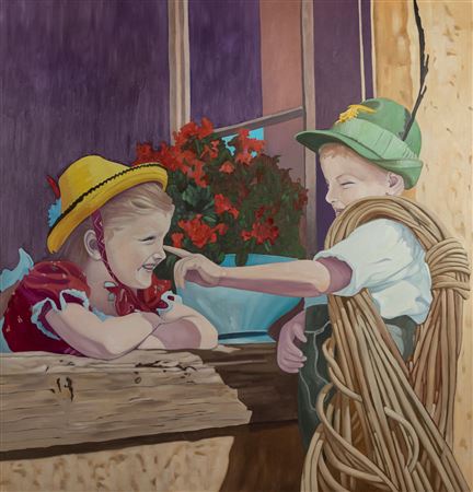 Amore vive solo a diecimila metri, 1991 by Gian Marco Montesano - Auction record, sale price, and art valuation. Compare with similar artists and explore comparable artworks.