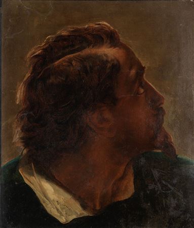 Male head by Federico Faruffini - Auction record, sale price, and art valuation. Compare with similar artists and explore comparable artworks.