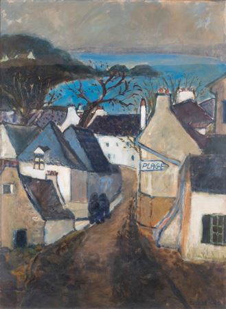 Morning in Douarnenez by Saverio Barbaro - Auction record, sale price, and art valuation. Compare with similar artists and explore comparable artworks.