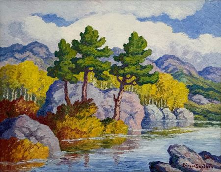 "Mountain Lake" (Rocky Mountain National Park, Colorado), Circa 1943