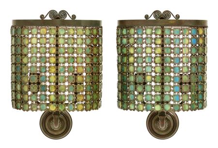 "Chain Mail" Sconces (2)