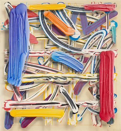 Sample artwork by Michael Gallagher (Born 1945), known for non-objective - View similar artists and auction records