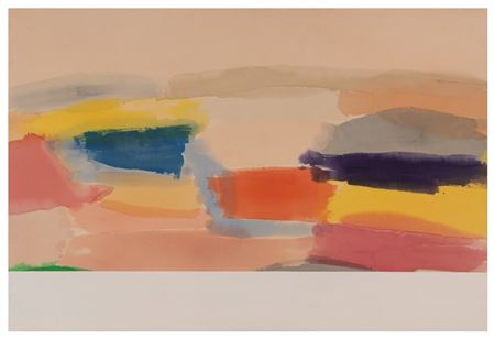 Sample artwork by Ronnie Landfield (Born 1947), known for lyrical abstract painting - View similar artists and auction records