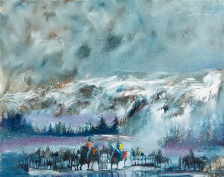 Another Storm Along the Rockies, 1993