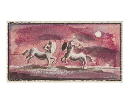 Combat de Centaures, 1933