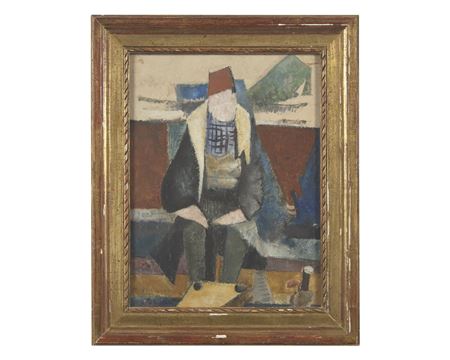 Figure with Red Cap