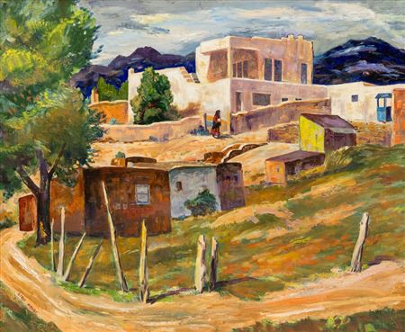 Village of Taos , 1934