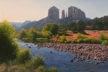 Morning At Cathedral Rock , 1988
