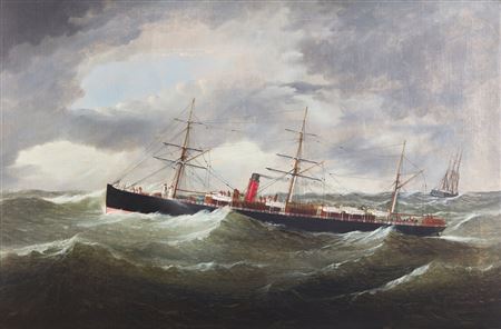 The British Cunard Steamer 'Gallia'