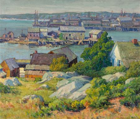 Five Pound Island by Harriet Randall Lumis - Auction record, sale price, and art valuation. Compare with similar artists and explore comparable artworks.