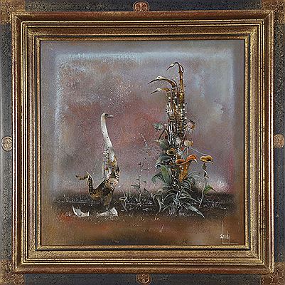 Sample artwork by Bernard Louedin (Born 1938), known for painting - View similar artists and auction records