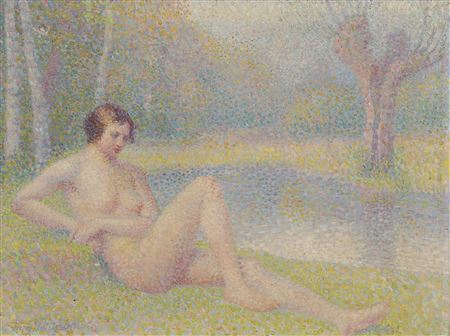 Sample artwork by Edmond Marie Petitjean (1844 - 1925), known for landscape and seascape painting - View similar artists and auction records