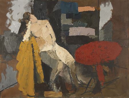 Nude by Michel Mousseau - Auction record, sale price, and art valuation. Compare with similar artists and explore comparable artworks.