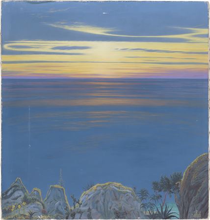 Abendstimmung am Tyrrhenischen Meer by Walther Gasch - Auction record, sale price, and art valuation. Compare with similar artists and explore comparable artworks.