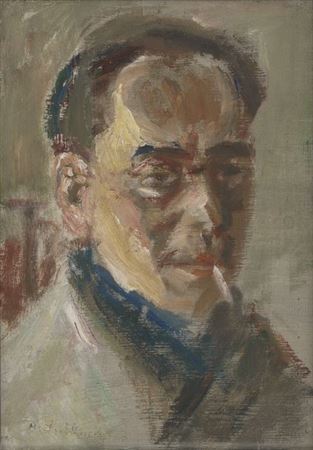 Self with cigarette by Robert Liebknecht - Auction record, sale price, and art valuation. Compare with similar artists and explore comparable artworks.