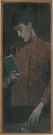 Reading woman