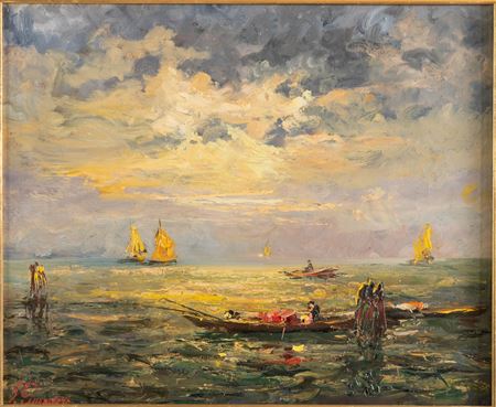 "Riflessi - Laguna," 1944