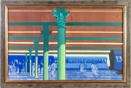 Sample artwork by Dino Boschi (Born 1923), known for painting - View similar artists and auction records