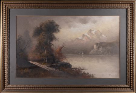Hudson School Mountain Landscape