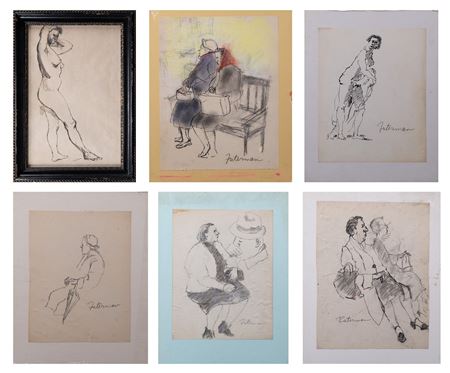 Sketch Drawings Collection Group Lot