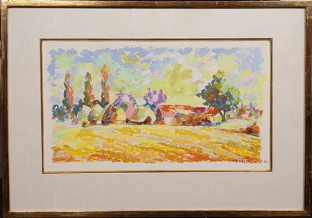 Rural Pastoral Landscape