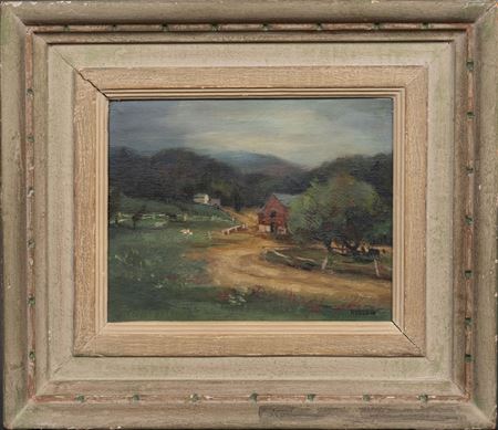 "Road to Farm" Landscape