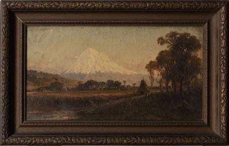Peak of Tungurahua from Riobamba, Ecuador