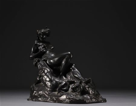 Jeune femme nue à la panthères" by Auguste Puttemans - Auction record, sale price, and art valuation. Compare with similar artists and explore comparable artworks.