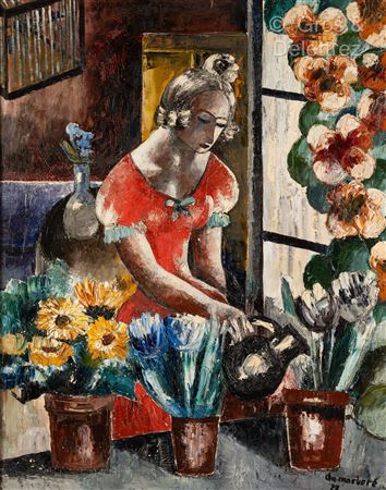 Portrait of Mimi Pinson by Jean du Marbore - Auction record, sale price, and art valuation. Compare with similar artists and explore comparable artworks.
