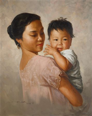 Mother and Child, 1957