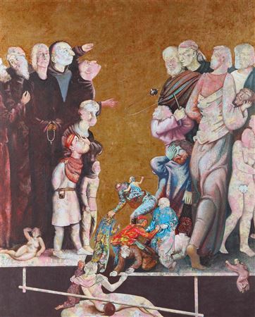 Unstable Equilibrium by Dmitri Kantorov - Auction record, sale price, and art valuation. Compare with similar artists and explore comparable artworks.