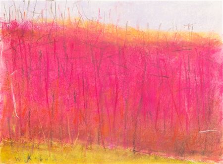 Magenta Tree Screen