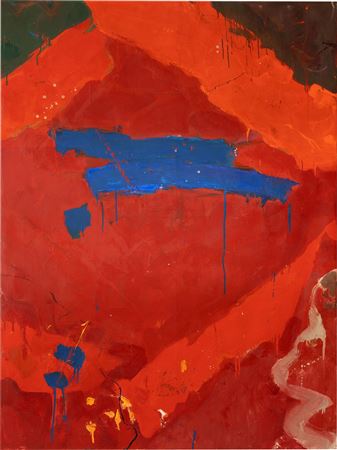 Sample artwork by Teruko Yokoi (1924 - 2020), known for colorful abstract floral and landscape painting - View similar artists and auction records