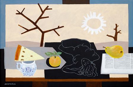 Svačina v ateliéru by Arnost Paderlik - Auction record, sale price, and art valuation. Compare with similar artists and explore comparable artworks.