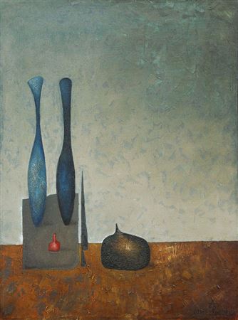Stretched Still Life by Josef Lehoucka - Auction record, sale price, and art valuation. Compare with similar artists and explore comparable artworks.