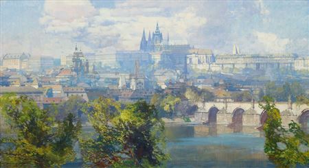 Hradčany by Jaroslav Setelik - Auction record, sale price, and art valuation. Compare with similar artists and explore comparable artworks.