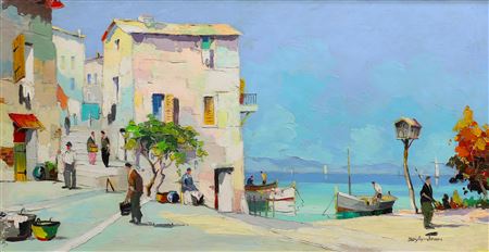 ‘Fishermans ... at Village of Cavalaire Near St. Tropez, S of France