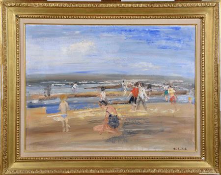 The beach