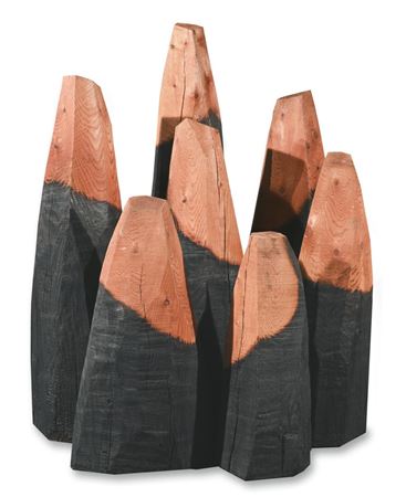 Red & Black Dome, 2010 by David Nash - Auction record, sale price, and art valuation. Compare with similar artists and explore comparable artworks.