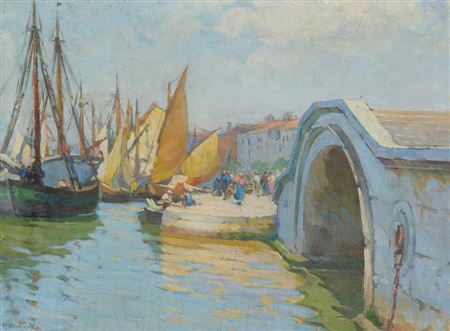 Harbor in Brittany