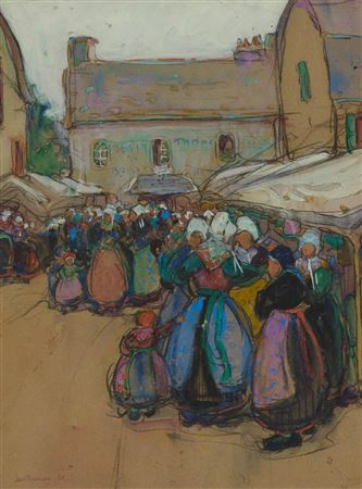 French Market Scene