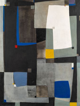 Composition (1952) by Gunnar S Gundersen - Auction record, sale price, and art valuation. Compare with similar artists and explore comparable artworks.