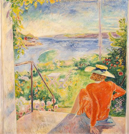 Sample artwork by Thorvald Erichsen (1868 - 1939), known for expressive landscape painting - View similar artists and auction records