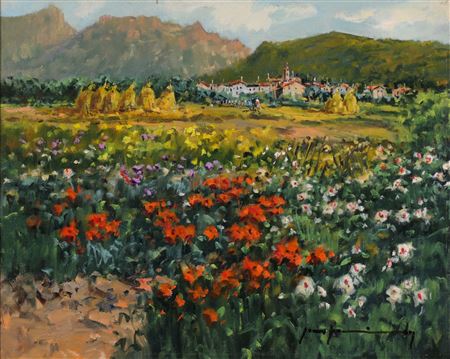 The village in bloom